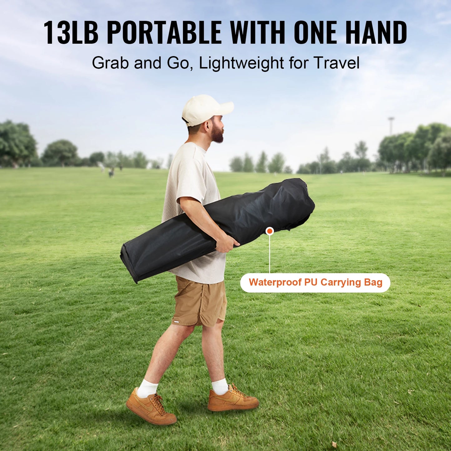 SucceBuy Outdoor Camping Chair 350lbs High Load Ultralight Folding Chair Portable Beach Hiking Picnic Travel Seat Fishing Tool