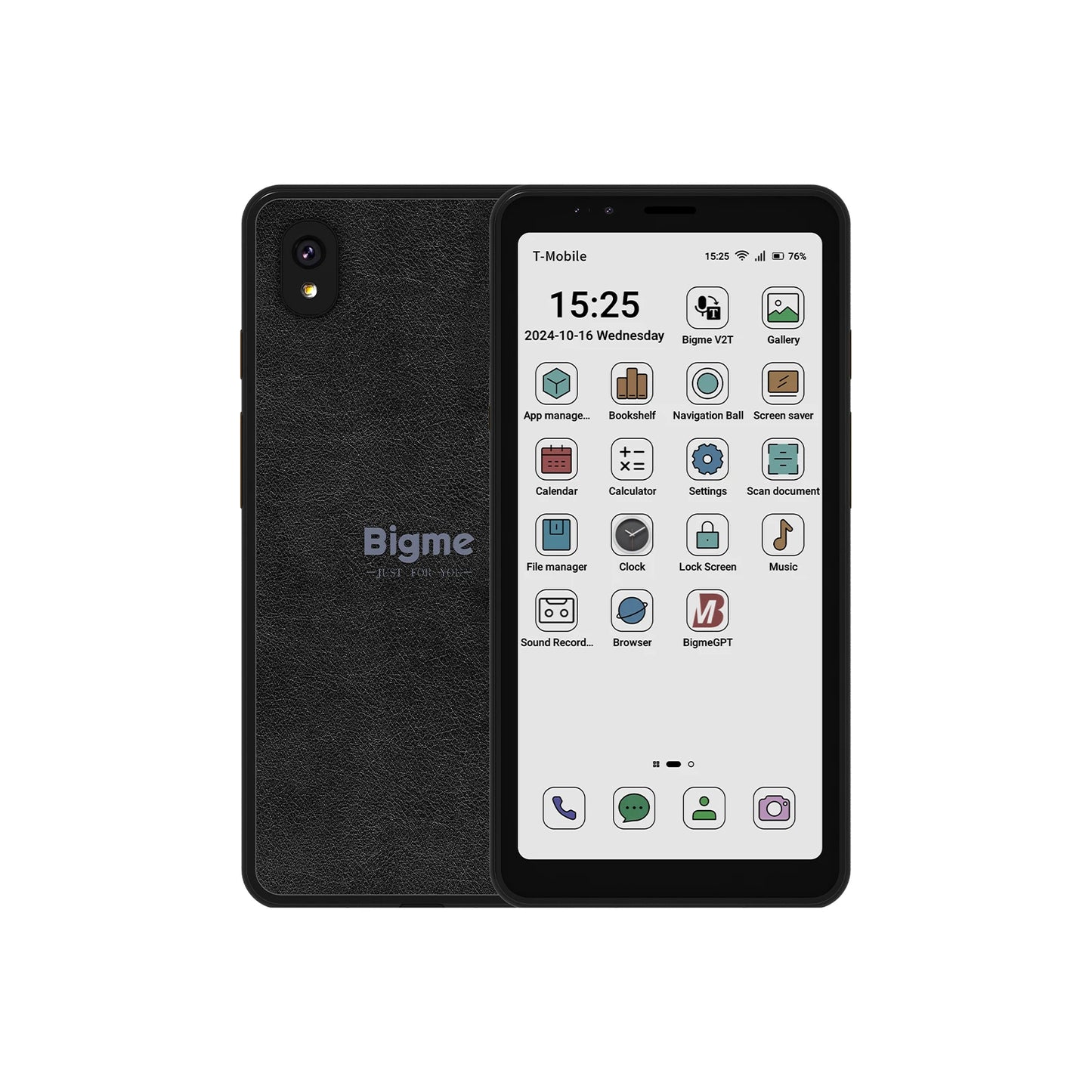 BIGME Hibreak Ebook Reader 5.84-inch E-ink Smartphone Electronic Book Ereader Android 11 Support Google Play e ink phone Tablet