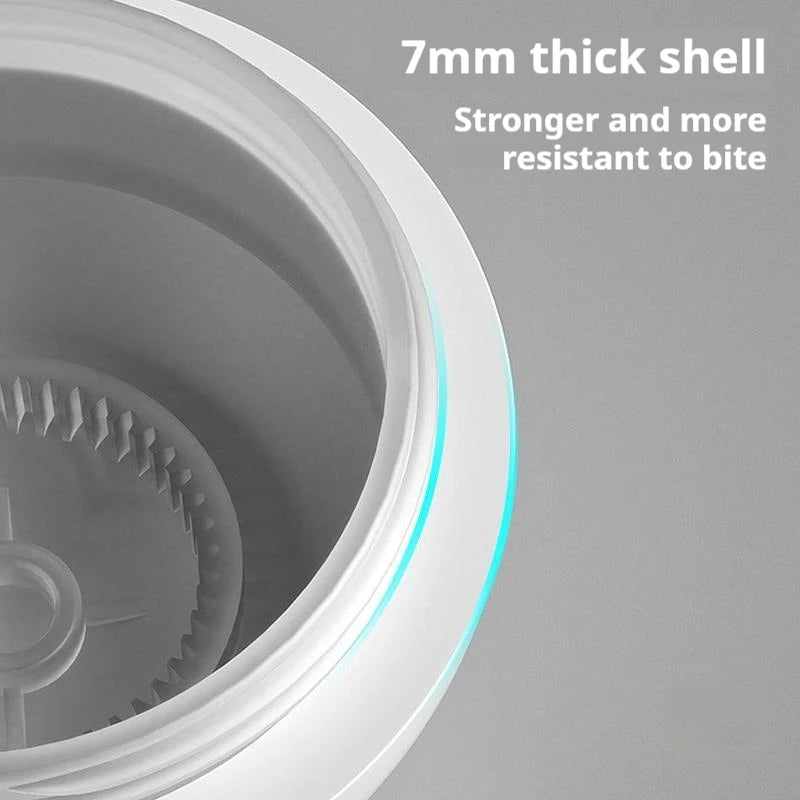 Color-Changing RGB Interactive Dog Toy Ball, USB Rechargeable – Random Bouncing for Small Pets & Cats