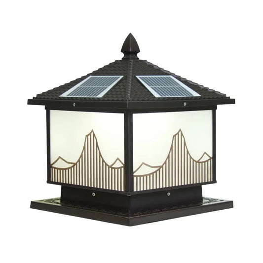 DLMH  Post Lamp Outdoor Vintage Pillar Light Column LED Waterproof IP65 for Modern for Home Garden Patio Decor