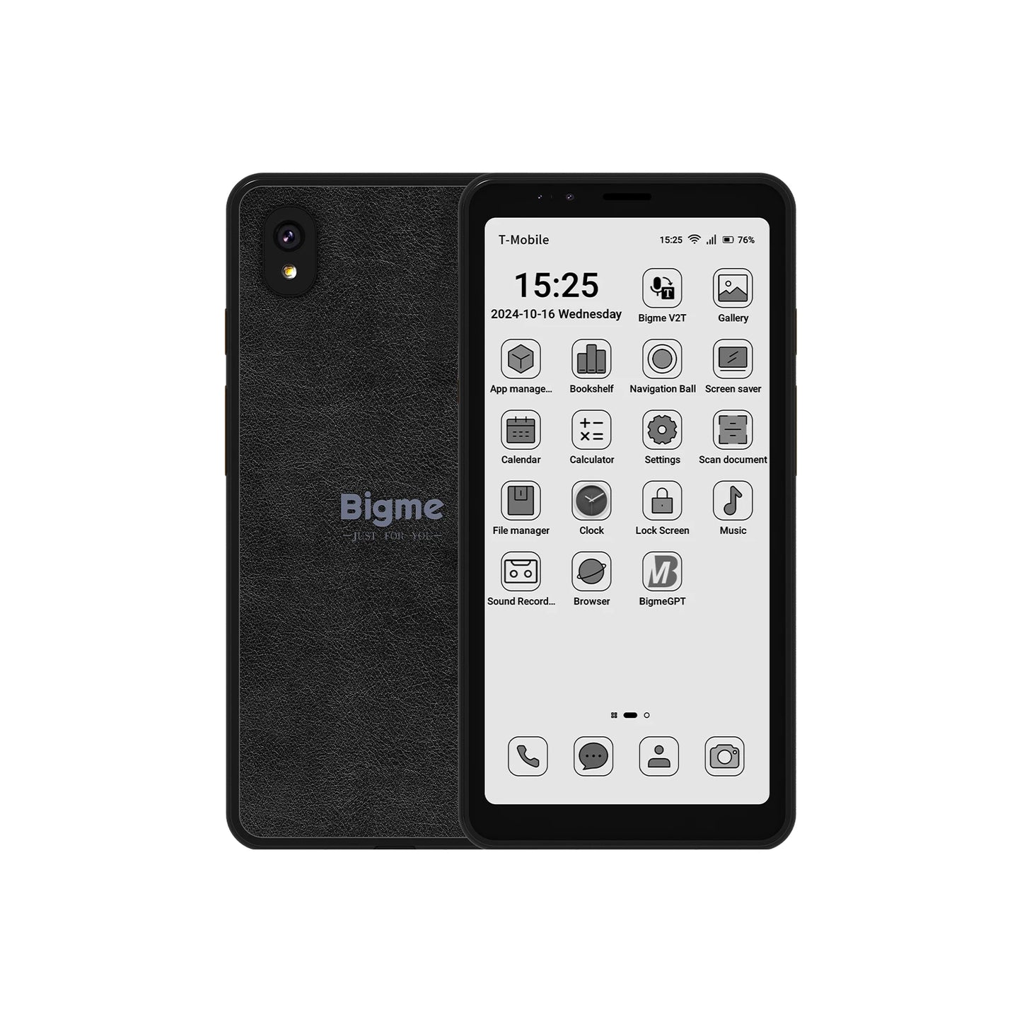 BIGME Hibreak Ebook Reader 5.84-inch E-ink Smartphone Electronic Book Ereader Android 11 Support Google Play e ink phone Tablet