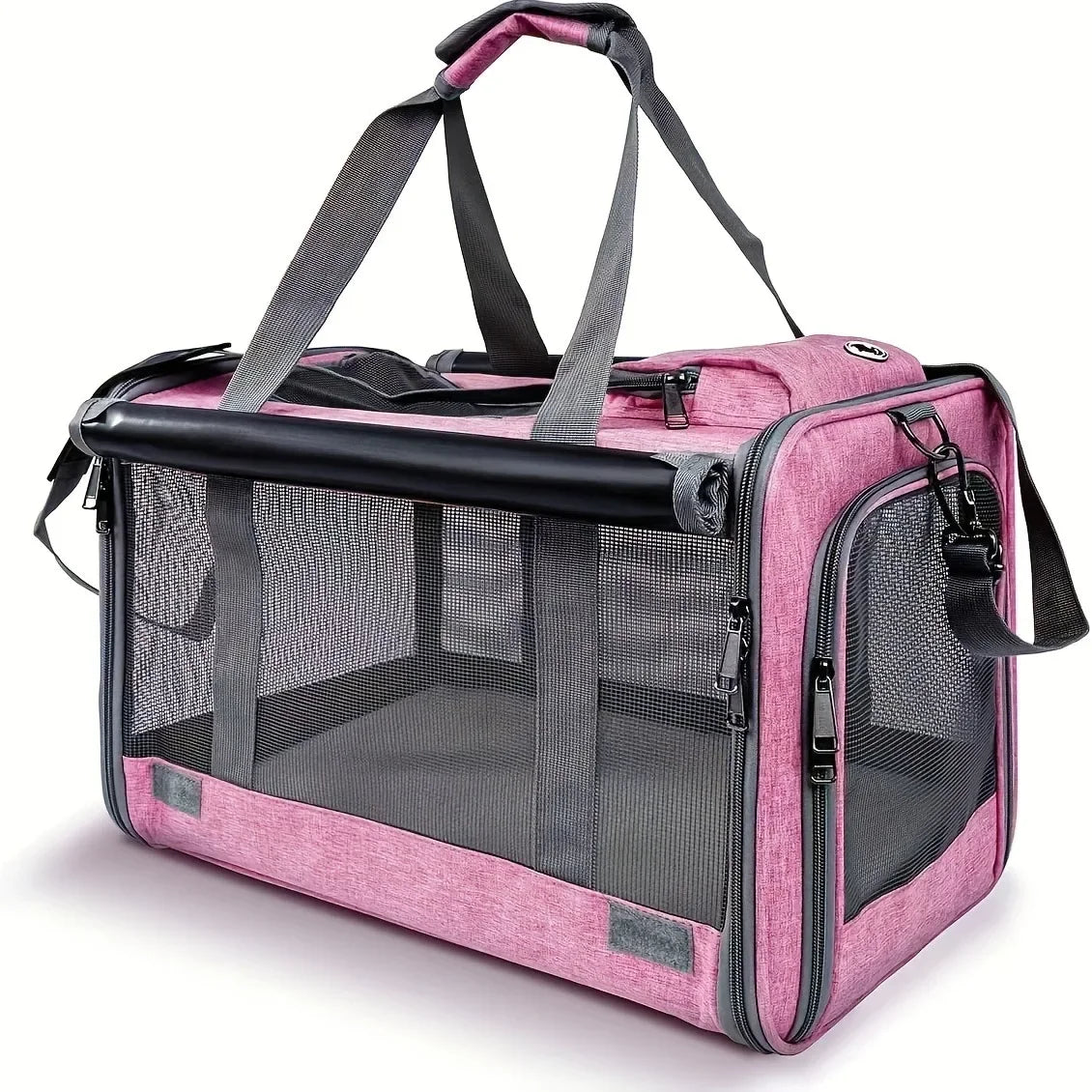 Soft Sided Airlines Approved Pet Carrier for Large Pet Dog Bag Large Capacity Portable Folding Pet Supplies