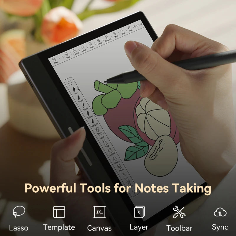 BIGME B751C Ebook Reader, 7 inch Color E-ink Screen Tablet, Portable Electronic Book ereader, Android 11 OS, support Google Play